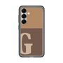 スリムプロテクションプレミアムケース［ オリジナル - initial two tone - G brown ］
