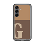 スリムプロテクションプレミアムケース［ オリジナル - initial two tone - G brown ］