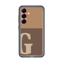 スリムプロテクションプレミアムケース［ オリジナル - initial two tone - G brown ］