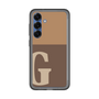 スリムプロテクションプレミアムケース［ オリジナル - initial two tone - G brown ］