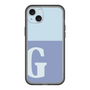 スリムプロテクションプレミアムケース［ オリジナル - initial two tone - G blue ］