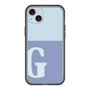 スリムプロテクションプレミアムケース［ オリジナル - initial two tone - G blue ］