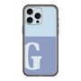 スリムプロテクションプレミアムケース［ オリジナル - initial two tone - G blue ］