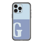 スリムプロテクションプレミアムケース［ オリジナル - initial two tone - G blue ］