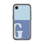 スリムプロテクションプレミアムケース［ オリジナル - initial two tone - G blue ］