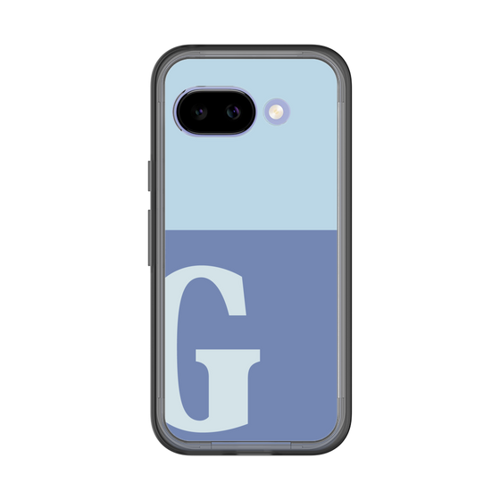 スリムプロテクションプレミアムケース［ オリジナル - initial two tone - G blue ］