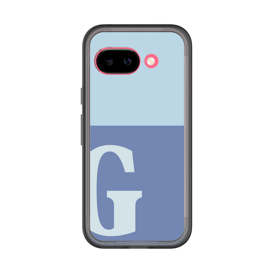 スリムプロテクションプレミアムケース［ オリジナル - initial two tone - G blue ］