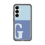 スリムプロテクションプレミアムケース［ オリジナル - initial two tone - G blue ］