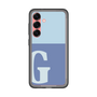 スリムプロテクションプレミアムケース［ オリジナル - initial two tone - G blue ］