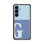 スリムプロテクションプレミアムケース［ オリジナル - initial two tone - G blue ］