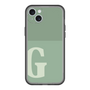 スリムプロテクションプレミアムケース［ オリジナル - initial two tone - G green ］