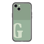 スリムプロテクションプレミアムケース［ オリジナル - initial two tone - G green ］