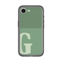 スリムプロテクションプレミアムケース［ オリジナル - initial two tone - G green ］