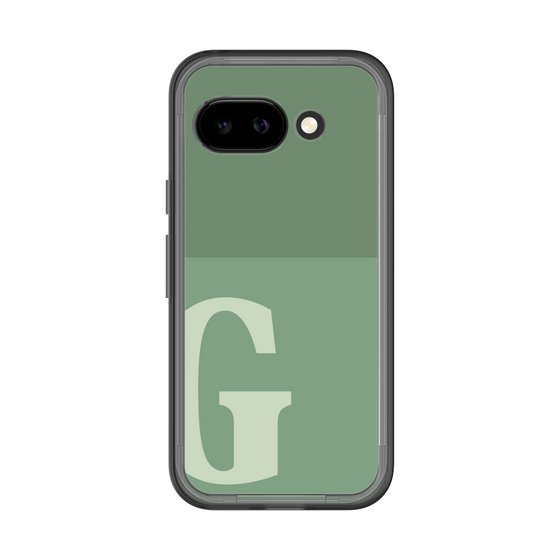 スリムプロテクションプレミアムケース［ オリジナル - initial two tone - G green ］