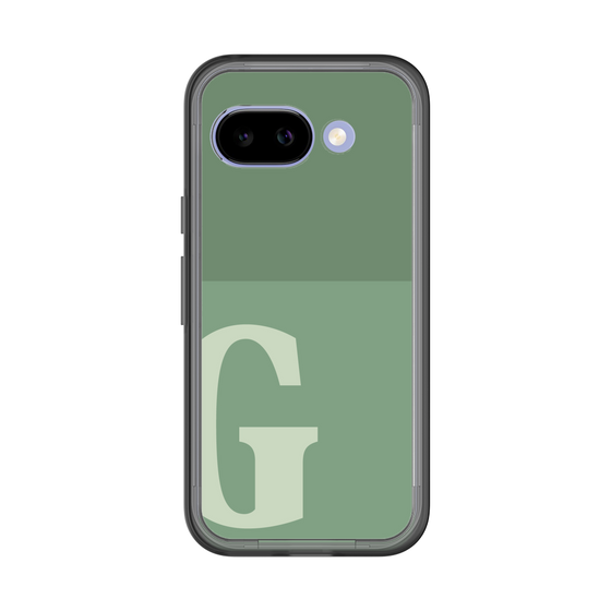 スリムプロテクションプレミアムケース［ オリジナル - initial two tone - G green ］