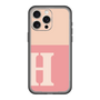 スリムプロテクションプレミアムケース［ オリジナル - initial two tone - H pink ］