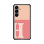 スリムプロテクションプレミアムケース［ オリジナル - initial two tone - H pink ］