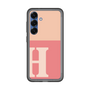 スリムプロテクションプレミアムケース［ オリジナル - initial two tone - H pink ］