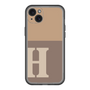 スリムプロテクションプレミアムケース［ オリジナル - initial two tone - H brown ］