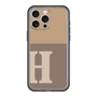 スリムプロテクションプレミアムケース［ オリジナル - initial two tone - H brown ］