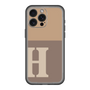 スリムプロテクションプレミアムケース［ オリジナル - initial two tone - H brown ］