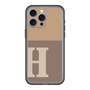 スリムプロテクションプレミアムケース［ オリジナル - initial two tone - H brown ］