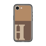 スリムプロテクションプレミアムケース［ オリジナル - initial two tone - H brown ］