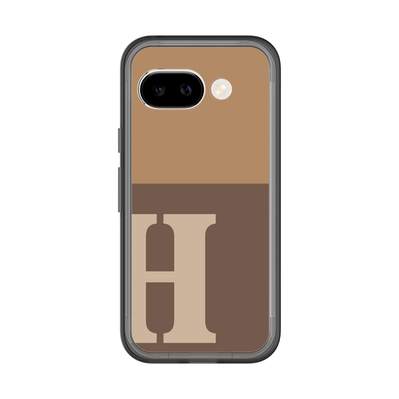 スリムプロテクションプレミアムケース［ オリジナル - initial two tone - H brown ］