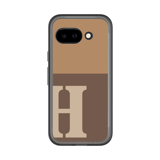 スリムプロテクションプレミアムケース［ オリジナル - initial two tone - H brown ］