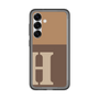 スリムプロテクションプレミアムケース［ オリジナル - initial two tone - H brown ］
