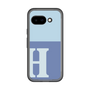 スリムプロテクションプレミアムケース［ オリジナル - initial two tone - H blue ］