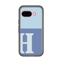 スリムプロテクションプレミアムケース［ オリジナル - initial two tone - H blue ］