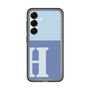 スリムプロテクションプレミアムケース［ オリジナル - initial two tone - H blue ］