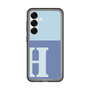 スリムプロテクションプレミアムケース［ オリジナル - initial two tone - H blue ］
