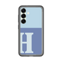 スリムプロテクションプレミアムケース［ オリジナル - initial two tone - H blue ］