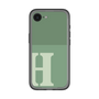 スリムプロテクションプレミアムケース［ オリジナル - initial two tone - H green ］