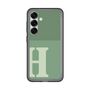 スリムプロテクションプレミアムケース［ オリジナル - initial two tone - H green ］