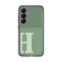 スリムプロテクションプレミアムケース［ オリジナル - initial two tone - H green ］