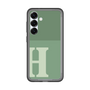 スリムプロテクションプレミアムケース［ オリジナル - initial two tone - H green ］