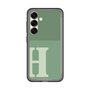スリムプロテクションプレミアムケース［ オリジナル - initial two tone - H green ］