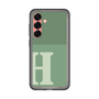 スリムプロテクションプレミアムケース［ オリジナル - initial two tone - H green ］