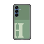 スリムプロテクションプレミアムケース［ オリジナル - initial two tone - H green ］