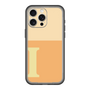 スリムプロテクションプレミアムケース［ オリジナル - initial two tone - I orange ］