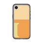 スリムプロテクションプレミアムケース［ オリジナル - initial two tone - I orange ］