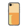 スリムプロテクションプレミアムケース［ オリジナル - initial two tone - I orange ］