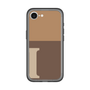 スリムプロテクションプレミアムケース［ オリジナル - initial two tone - I brown ］