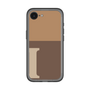 スリムプロテクションプレミアムケース［ オリジナル - initial two tone - I brown ］