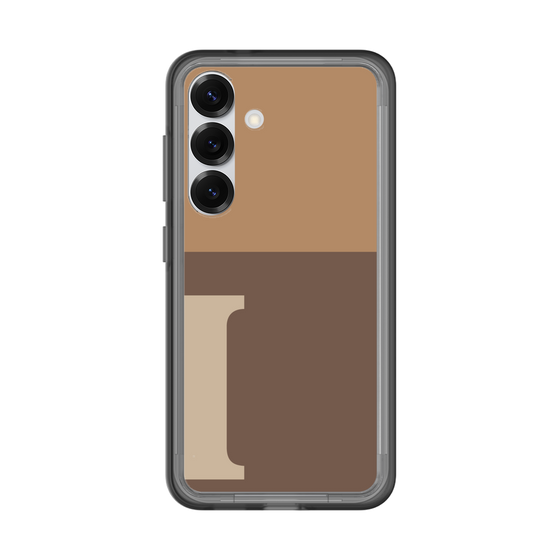 スリムプロテクションプレミアムケース［ オリジナル - initial two tone - I brown ］