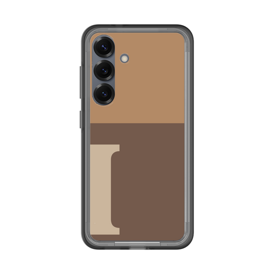 スリムプロテクションプレミアムケース［ オリジナル - initial two tone - I brown ］