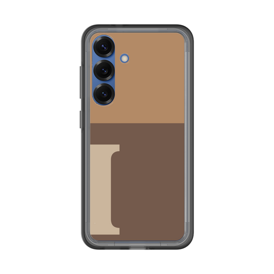 スリムプロテクションプレミアムケース［ オリジナル - initial two tone - I brown ］
